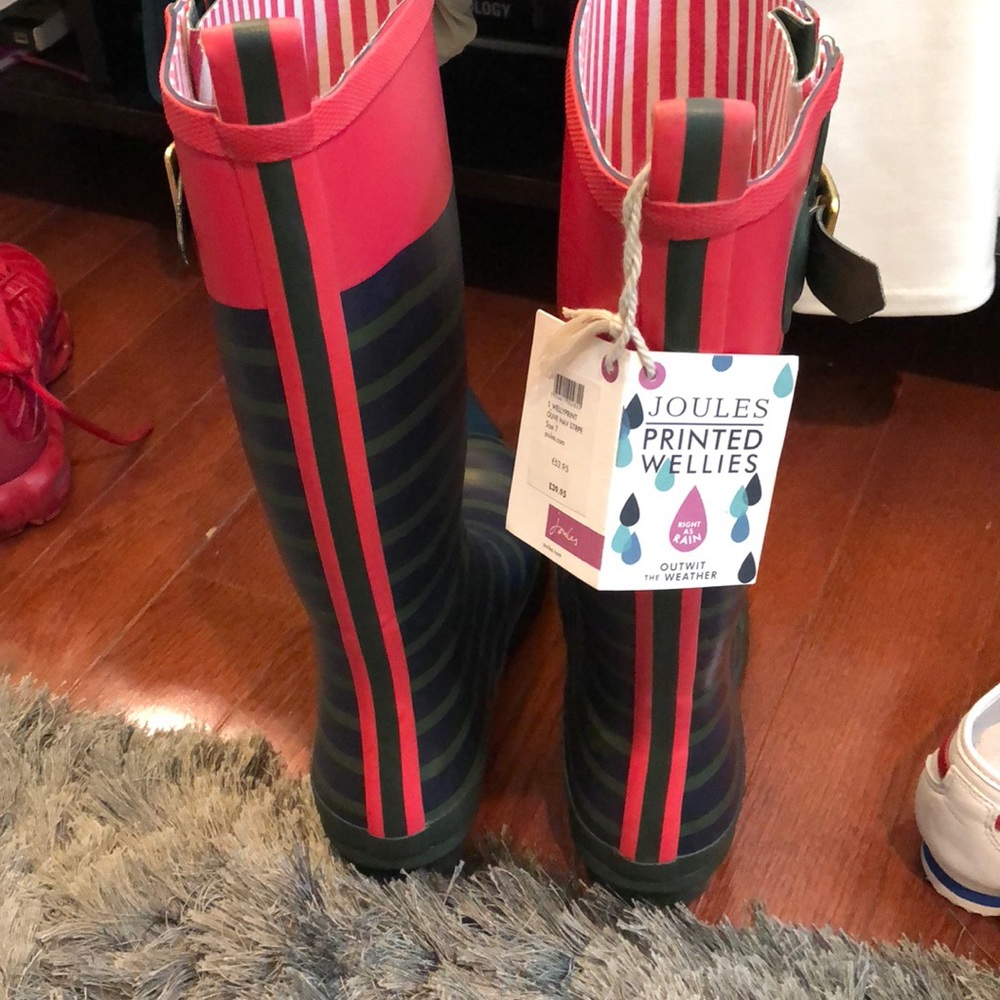 Joules rain boots